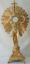 French Antique Baroque Monstrance
